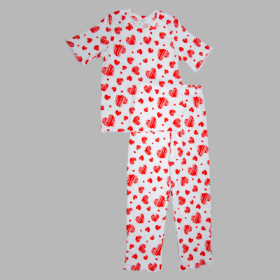 Пижама Сердца Чуди Кидс 446225Ц1-3 белый 01